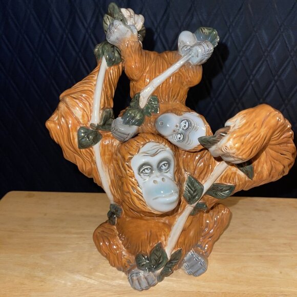 Very Rare Paul Cardew Design "Endangered Species" Orangutan Teapot - Picture 1 of 12